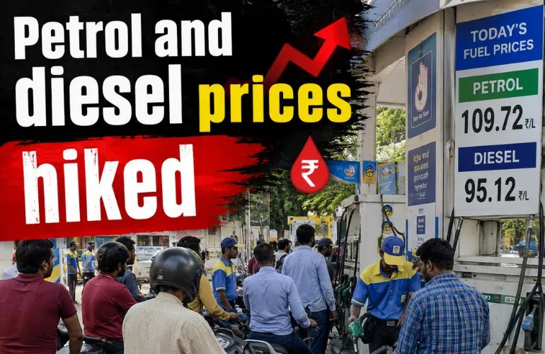 Petrol-Diesel Price Hike in India: Fuel Rates Rise After Elections Amid Iran-US War Tensions