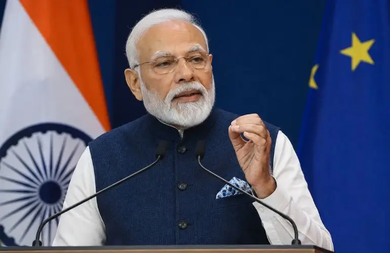 PM Modi Says India-EU FTA Will Boost Trade and Technology Partnership