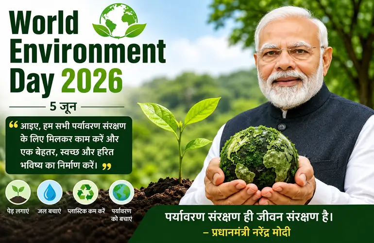 World Environment Day 2026: पीएम मोदी ने पर्यावरण संरक्षण का संकल्प दोहराया