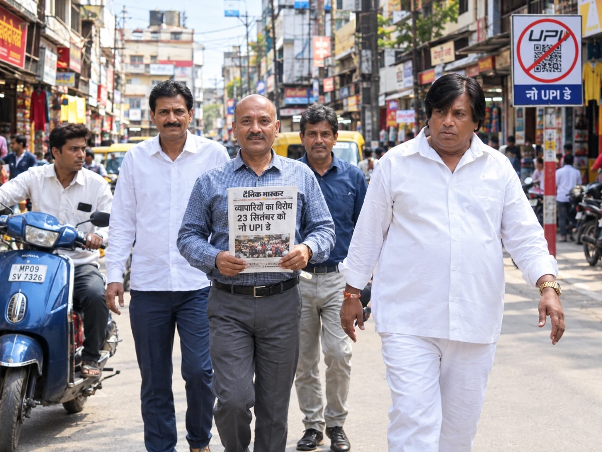 नो UPI Day 2026: इंदौर के व्यापारियों का 23 सितंबर को डिजिटल भुगतान से विरोध