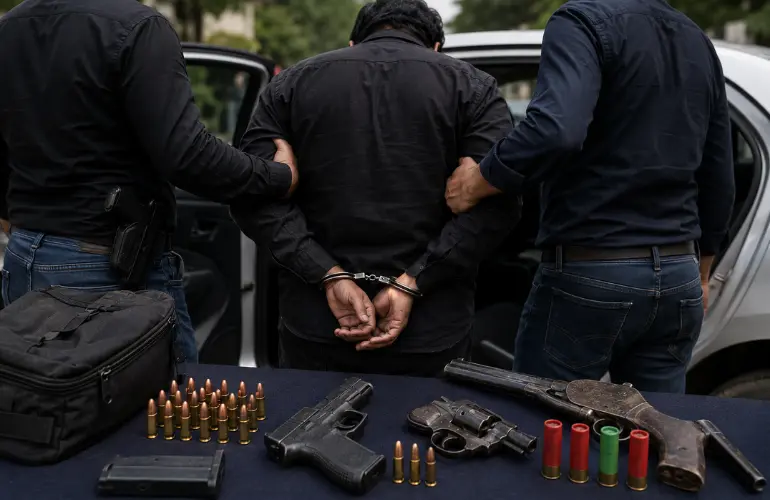 Indore Arms Dealer Arrested in Dwarkapuri After Murder Case Bail