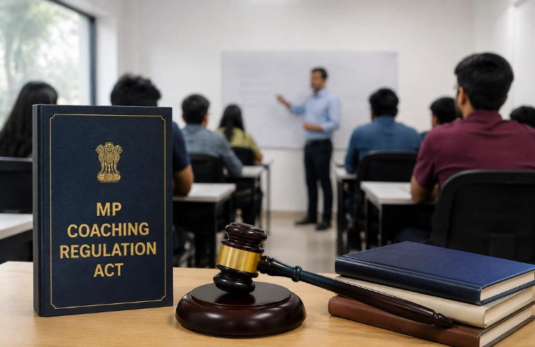 बड़ा बदलाव: MP Coaching Regulation Act लागू, फीस नहीं लौटाने पर ₹25,000 तक जुर्माना