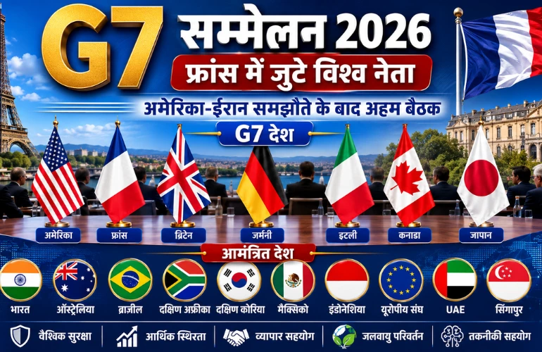 G7 Summit 2026: अमेरिका-ईरान समझौते के बाद विश्व नेताओं की अहम बैठक