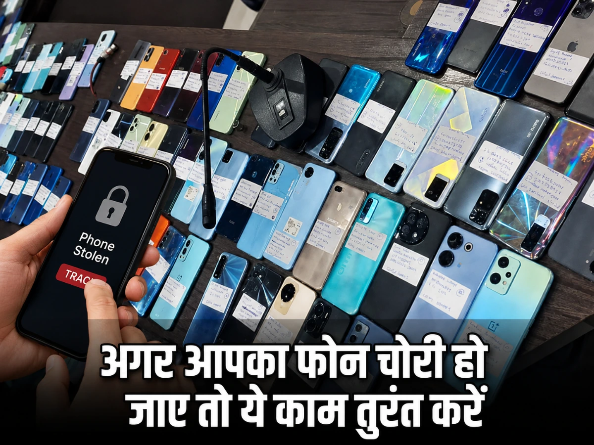 अगर आपका फोन चोरी हो जाए तो ये काम तुरंत करें, इंदौर में इस साल 1045 मोबाइल बरामद