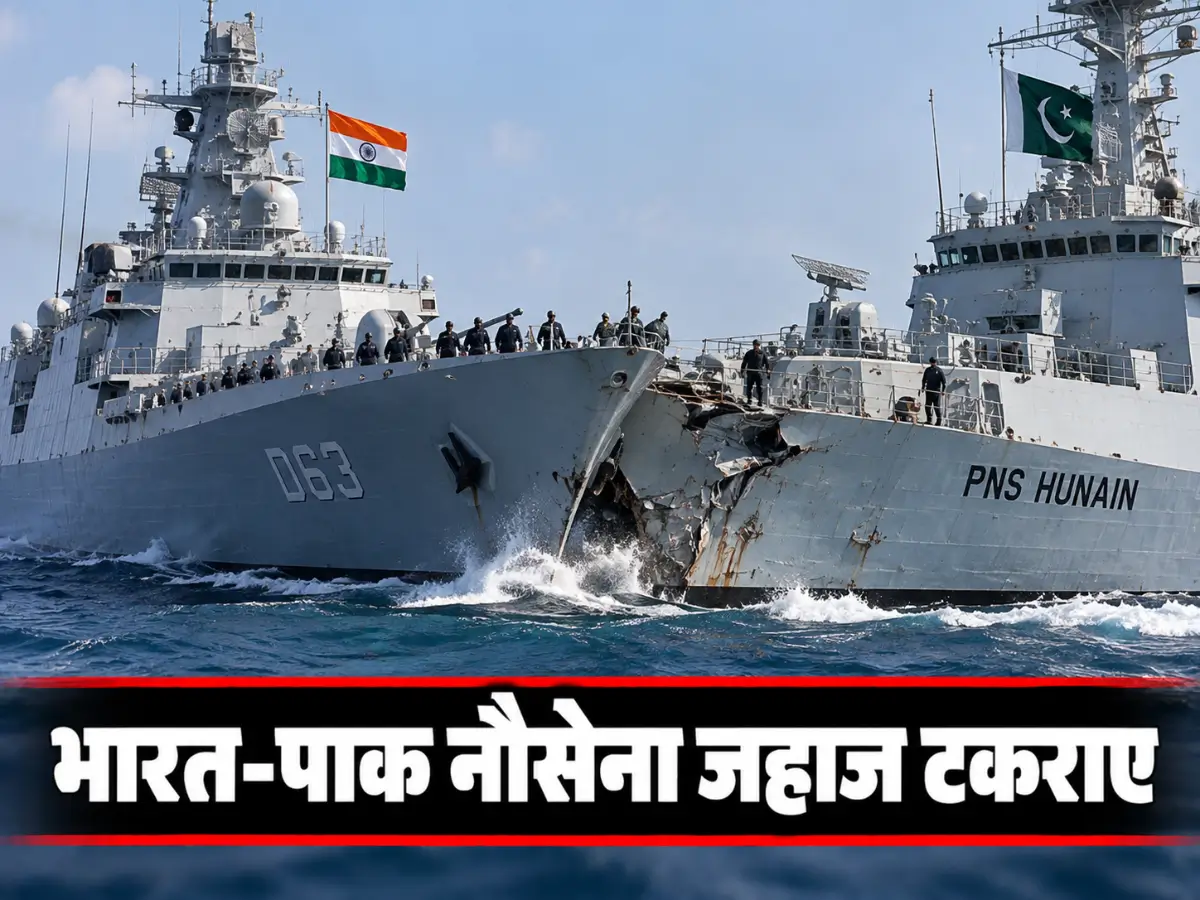 India-Pakistan Naval Collision: अरब सागर में नौसैनिक जहाज टकराए, दोनों देशों ने राजनयिक तलब किए