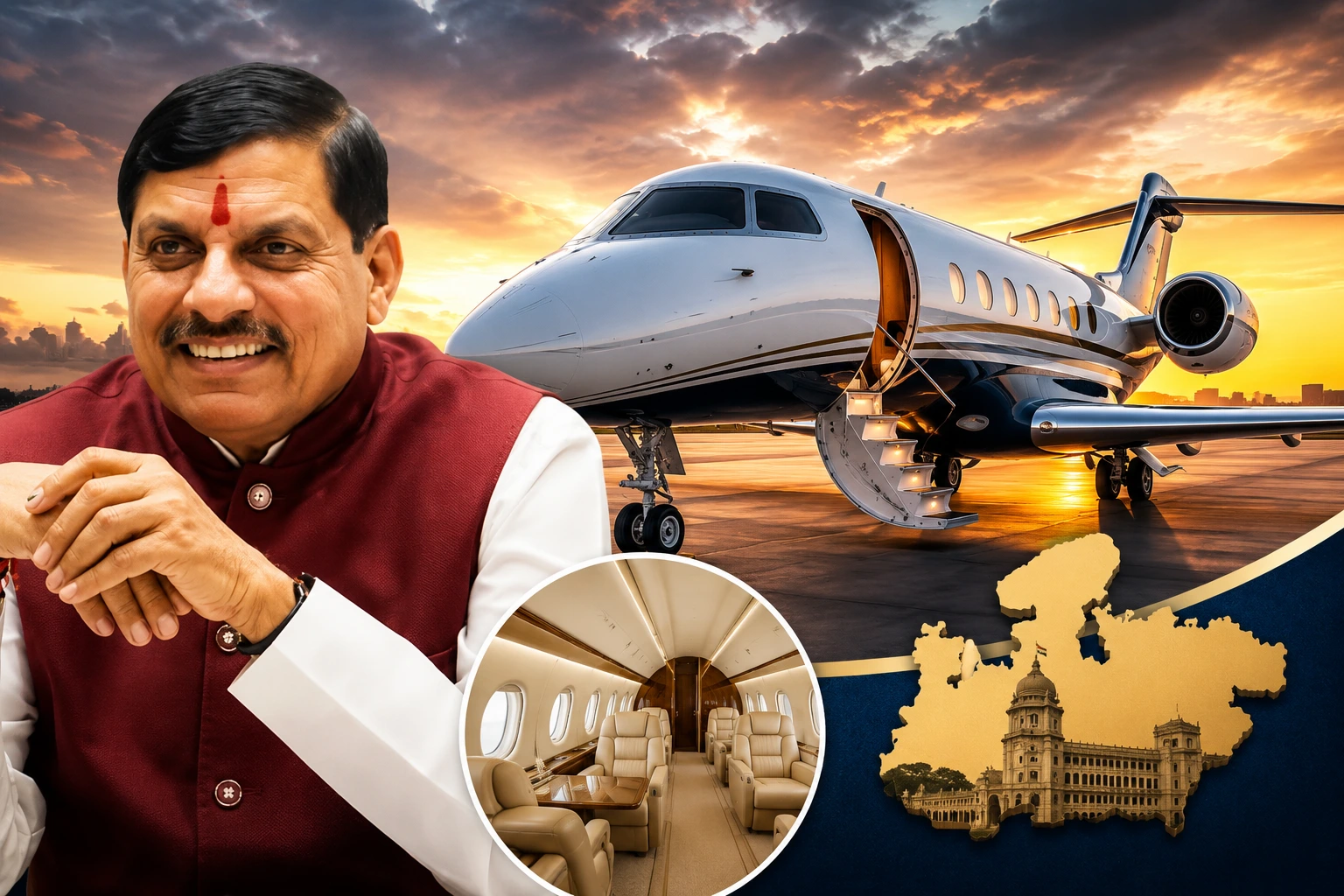 325 करोड़ का बॉम्बार्डियर जेट खरीदेगी एमपी सरकार? CM मोहन यादव की विदेशी यात्राओं के लिए नई उड़ान की तैयारी