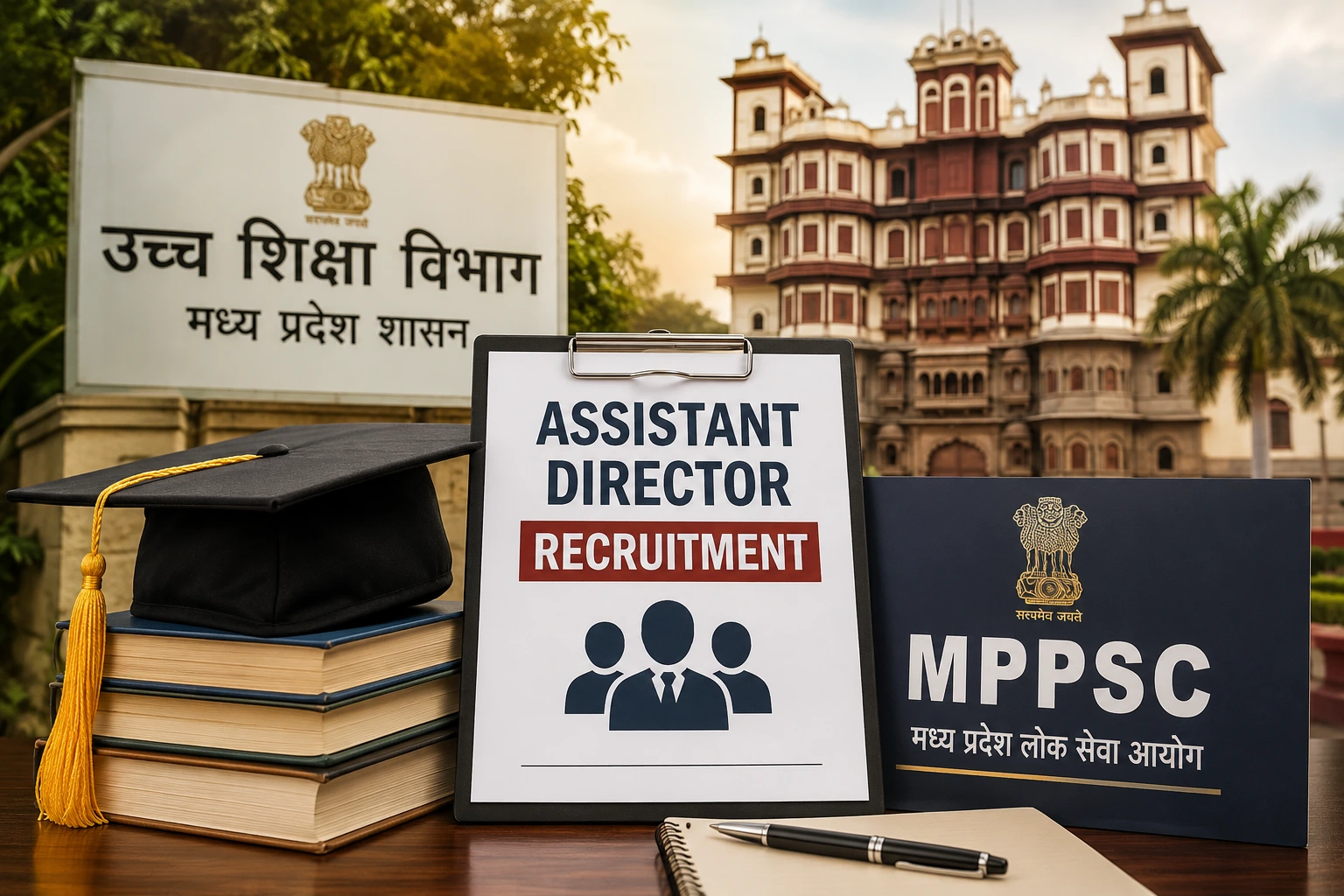 उच्च शिक्षा विभाग में असिस्टेंट डायरेक्टर भर्ती को मिली रफ्तार, MPPSC के जरिए होगी नियुक्ति