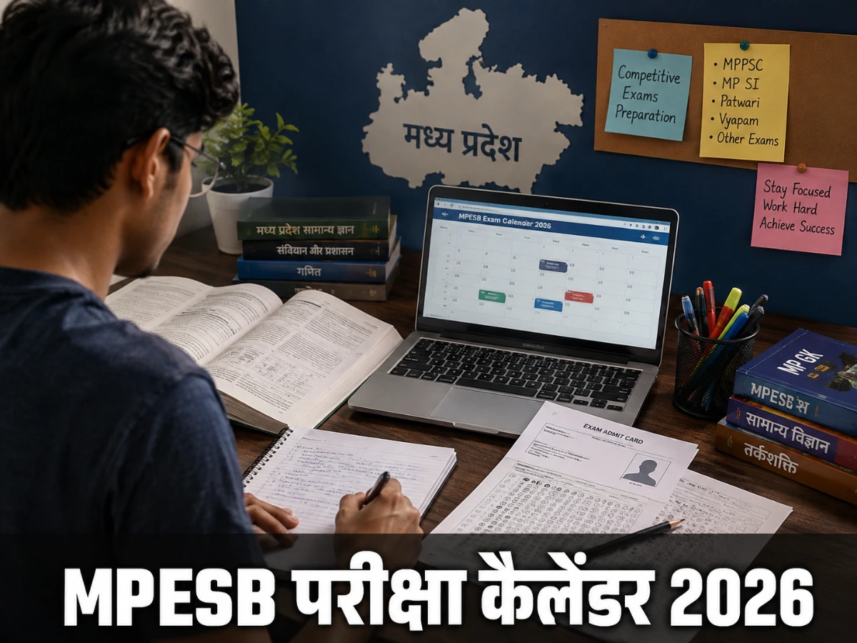 MPESB Exam Calendar 2026: सितंबर से दिसंबर तक होंगी ये सरकारी परीक्षाएं, देखें शेड्यूल