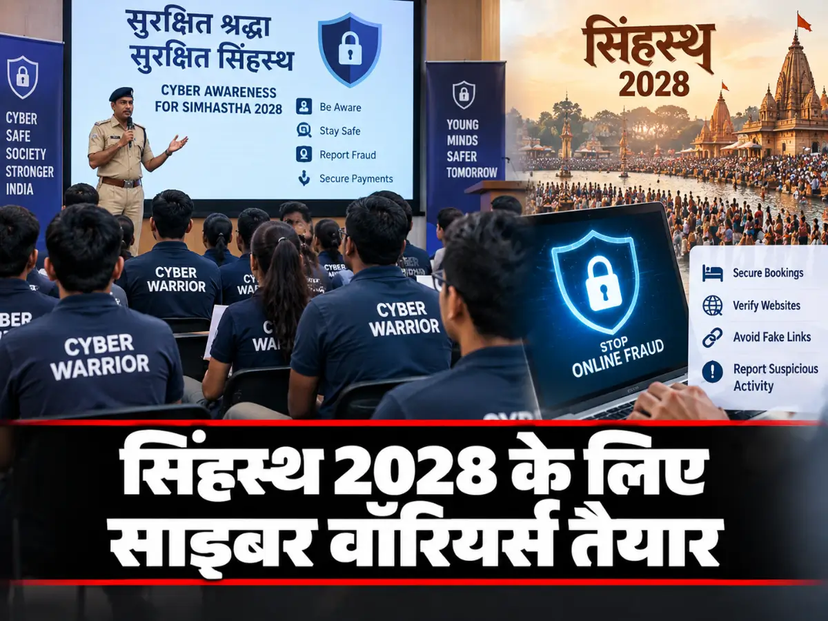 सिंहस्थ 2028 से पहले इंदौर-उज्जैन में 1,884 साइबर वॉरियर्स तैयार, 2 हजार का लक्ष्य