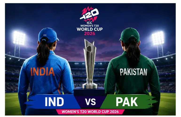 महामुकाबला: Women's T20 World Cup 2026 में भारत-पाकिस्तान भिड़ंत पर सबकी नजर
